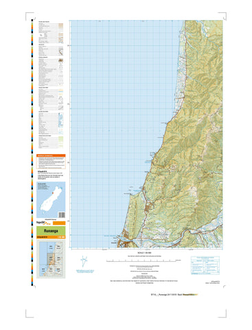 BT19 - Runanga Topo50 map