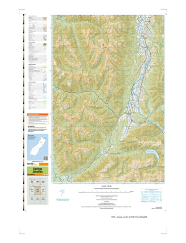 BT22 - Springs Junction Topo50 map