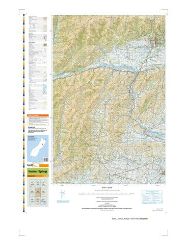 BU24 - Hanmer Springs Topo50 map