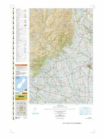 BX20 - Methven Topo50 map