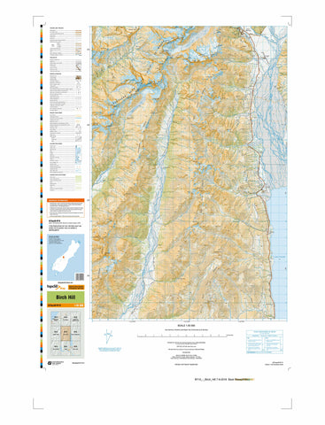 BY15 - Birch Hill Topo50 map