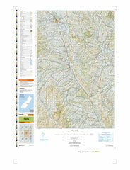 BZ18 - Fairlie Topo50 map