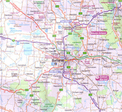 Ballarat Grampians & Spa Country UBD 382 Map