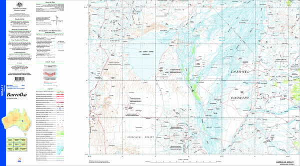 Barrolka SG54-11 Topographic Map 1:250k