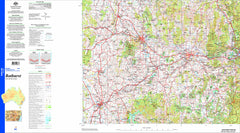 Bathurst SI55-08 Topographic Map 1:250k