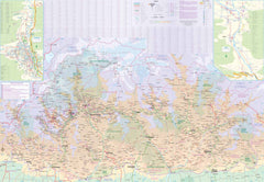 Bhutan  & North East India ITMB Map