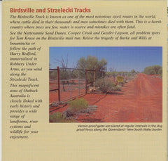 Birdsville Strezlecki Map Westprint