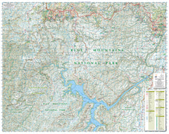 Blue Mountains South (NSW) Topographic Map by Spatial Vision