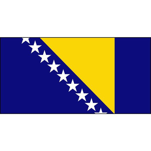 Bosnia & Herzegovina Flag 1800 x 900mm