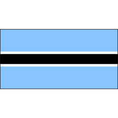 Botswana Flag 1800 x 900mm