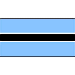 Botswana Flag 1800 x 900mm