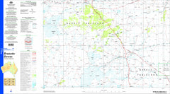 Brunette Downs SE53-11 Topographic Map 1:250k