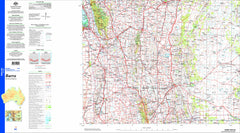 Burra SI54-05 Topographic Map 1:250k