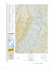 CA17 - Cattle Creek Topo50 map