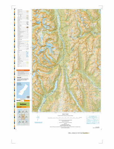 CB09 - Hollyford Topo50 map