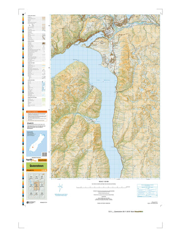 CC11 - Queenstown Topo50 map