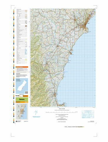 CC18 - Oamaru Topo50 map