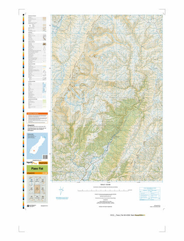 CD12 - Piano Flat Topo50 map