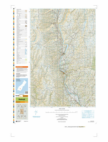 CD13 - Roxburgh Topo50 map