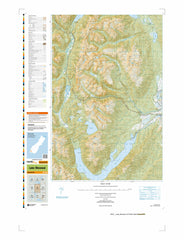 CE07 - Lake Monowai Topo50 map