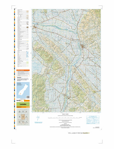 CE10 - Lumsden Topo50 map