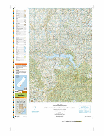 CE15 - Waitahuna Topo50 map