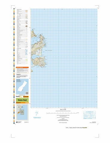 CE18 - Taiaroa Head Topo50 map