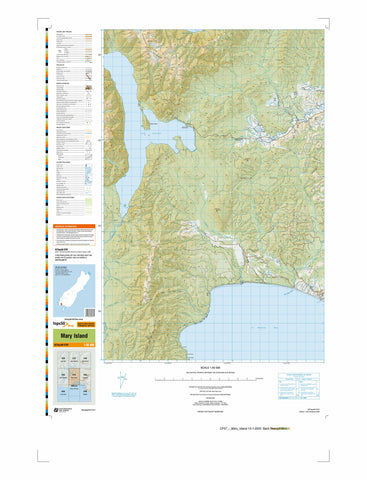 CF07 - Mary Island Topo50 map
