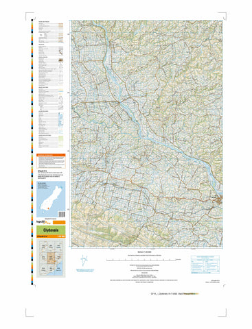CF14 - Clydevale Topo50 map