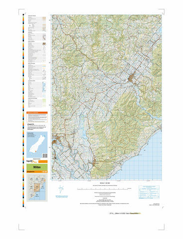 CF15 - Milton Topo50 map