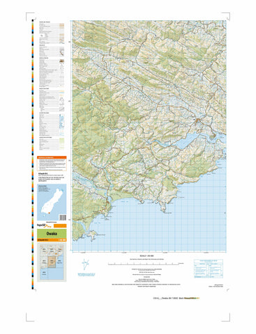 CG14 - Owaka Topo50 map
