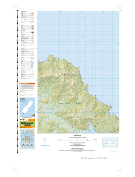 CH09 - Mount Anglem / Hananui Topo50 map