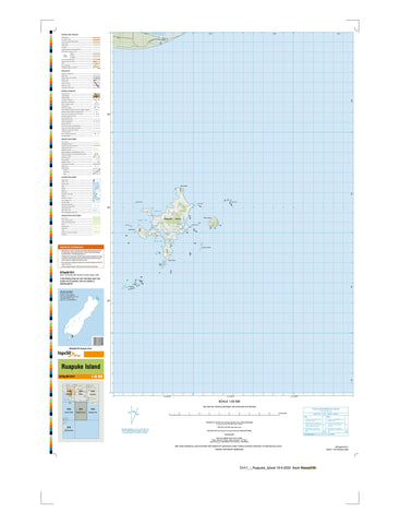 CH11 - Ruapuke Island Topo50 map