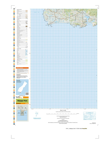 CH12 - Waipapa Point Topo50 map
