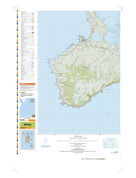 CI04 - Waitangi Topo50 map