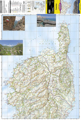 Corsica National Geographic Folded Map