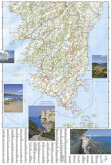 Corsica National Geographic Folded Map