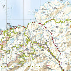 Corsica National Geographic Folded Map