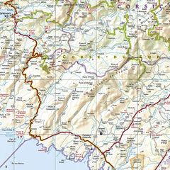 Corsica National Geographic Folded Map