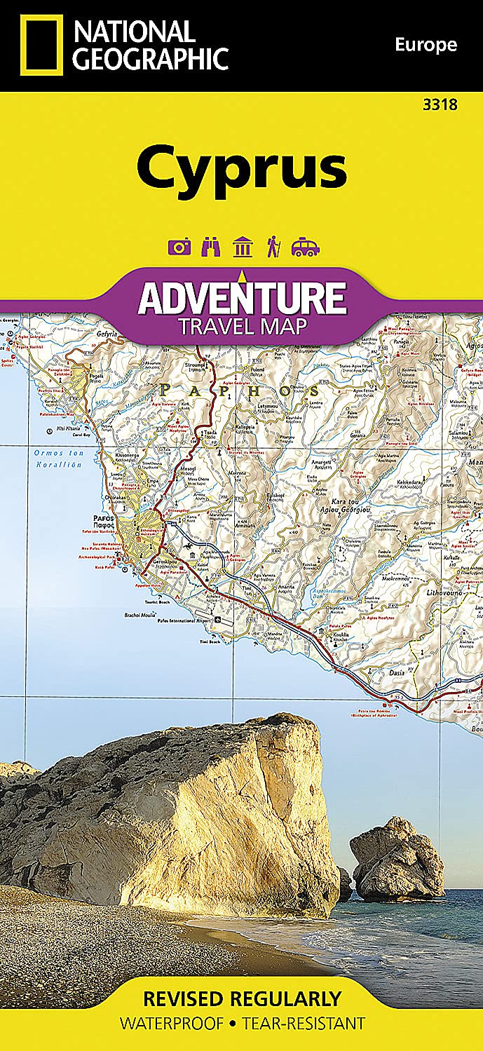 Cyprus Geo Map Cyprus Folded Map – National Geographic | Mapworld