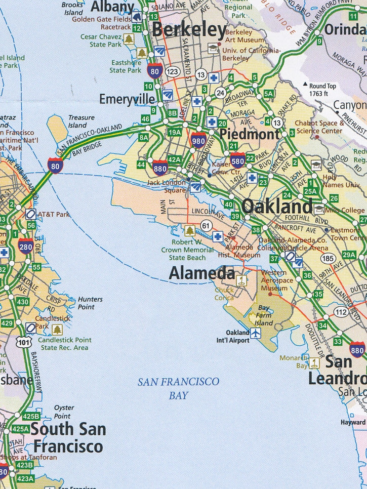 California Map With Cities And Highways Australia Map