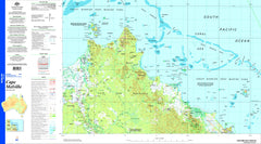 Cape Melville SD55-09 Topographic Map 1:250k