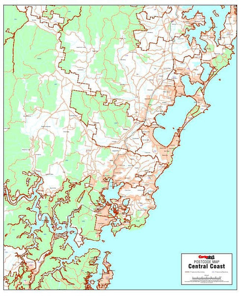 Postcode Map Au Postcode Maps Australia | All States & Major Cities | Mapworld
