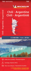 Chile & Argentina Michelin Map 788