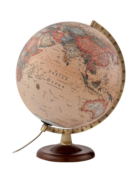 Classic A4 Antique Atmosphere Illuminated 30cm World Globe