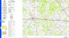 Cobar SH55-14 Topographic Map 1:250k
