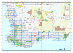 Kebaringup & Borden 50k COG Topographic Map