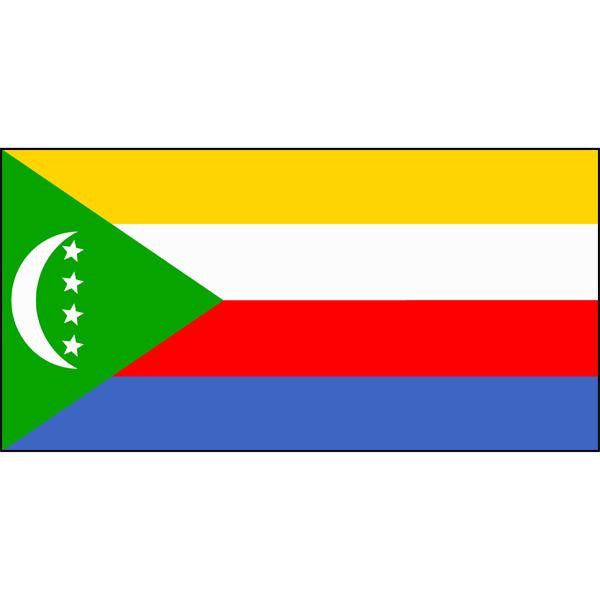 Comoros Flag 1800 x 900mm
