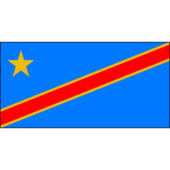Congo (Democratic) Flag 1800 x 900mm