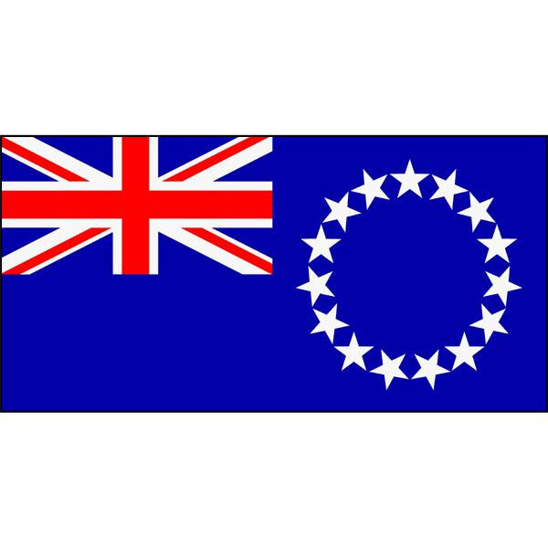 Cook Islands Flag 1800 x 900mm